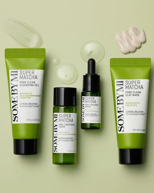 SOME BY MI Набор для ухода за порами Super Matcha Pore Care Starter Kit — фото 1