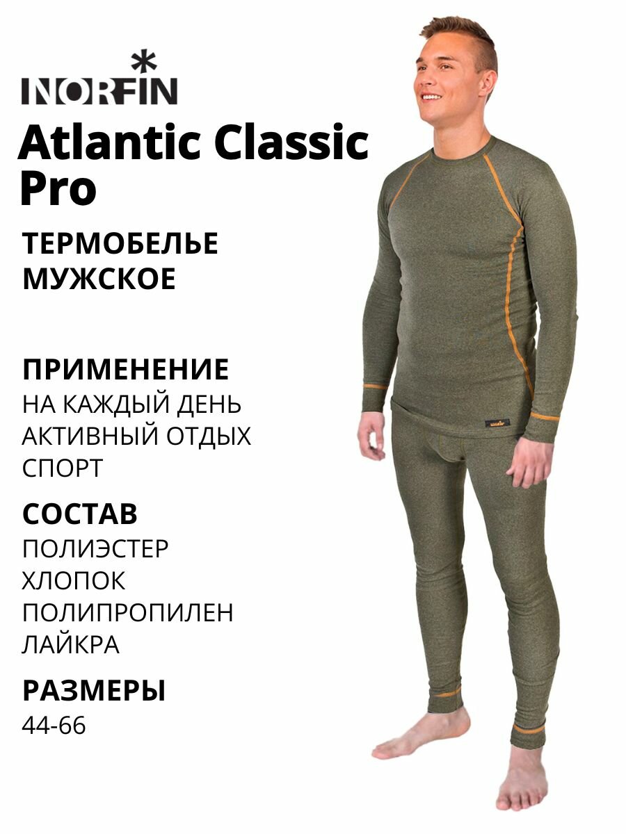 Комплект термобелья NORFIN Atlantic Classic Pro