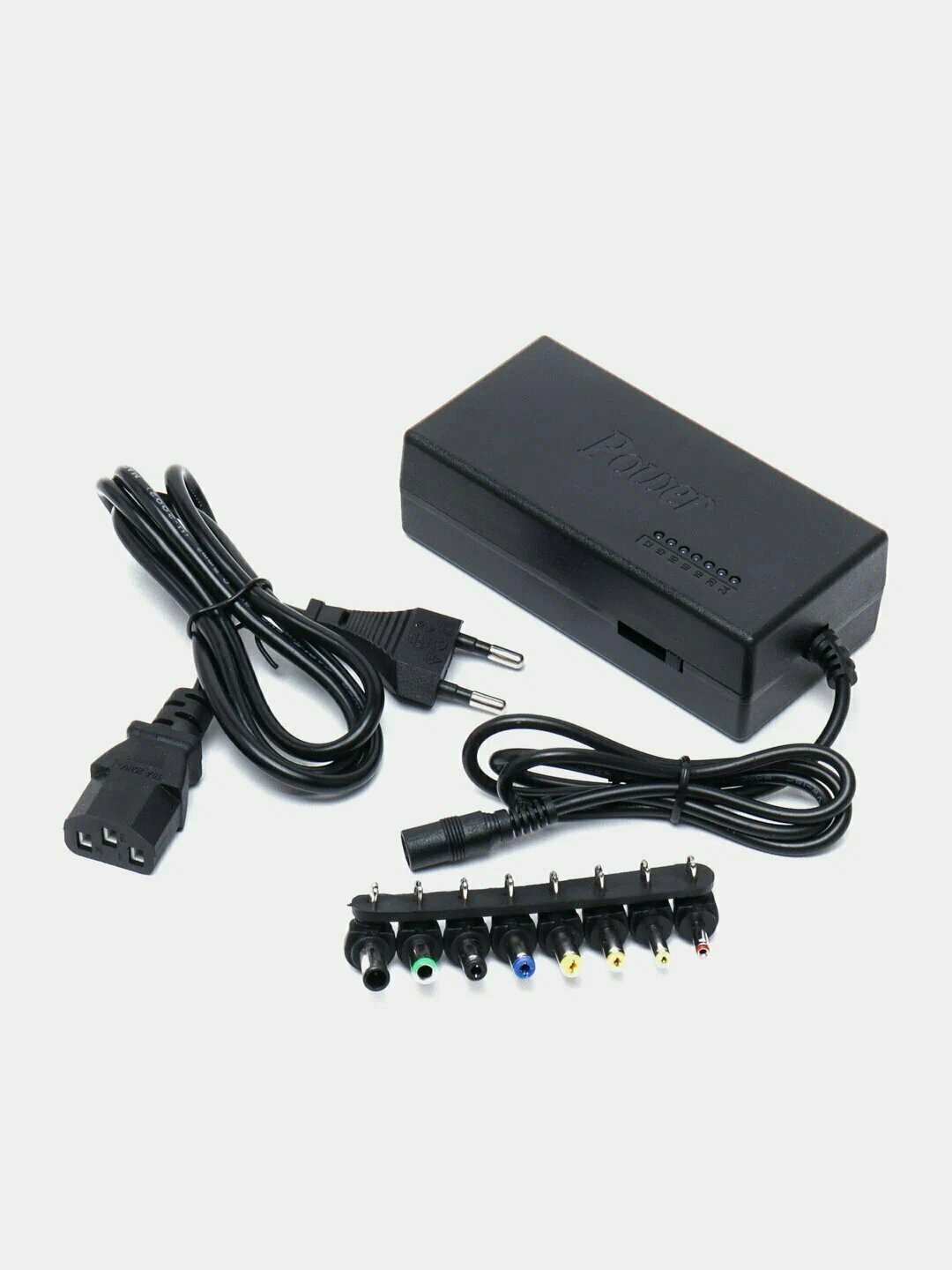 Универсальный блок питания, зарядка для ноутбука и монитора 12-24V 4-4.5A, Черный