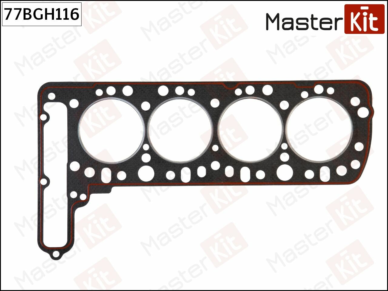 Прокладка ГБЦ MB OM 616.942 OM 616.943 OM 616.911 OM 616.915 OM 616.931 OM 616.932 OM MasterKit 77BGH116