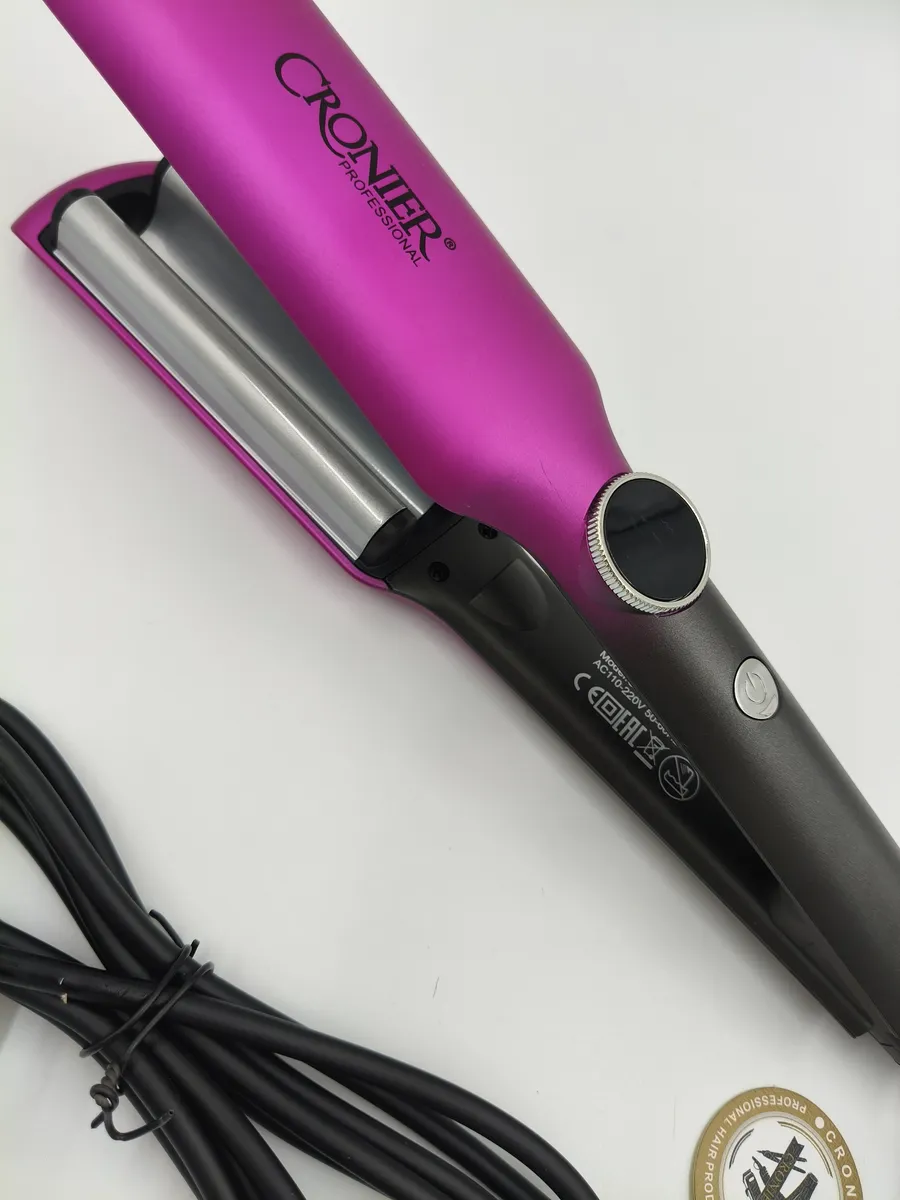 Трехволновая плойка щипцы с керамико CRONIER CR-994 профессионал — фото 1