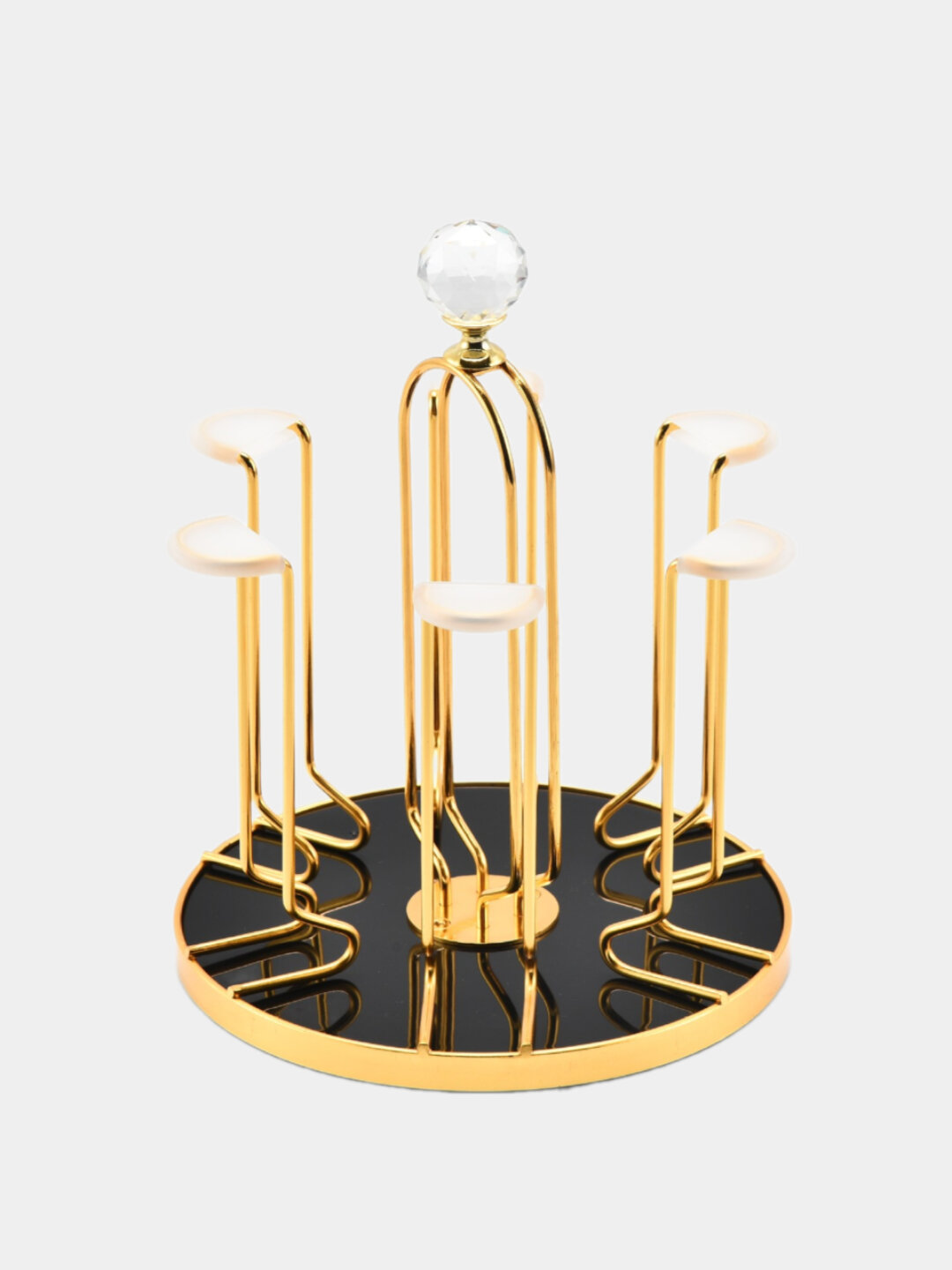 Металлическая подставка для кружек – стильный органайзер для кухни