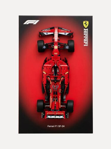 Изображение товара Настенная рамка для конструктора болид Formula 1 Ferrari SF-24
