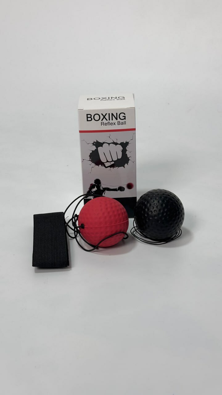 Мяч для бокса Fight Ball, на резинке, тренировочный, для развития навыков и техники K-28