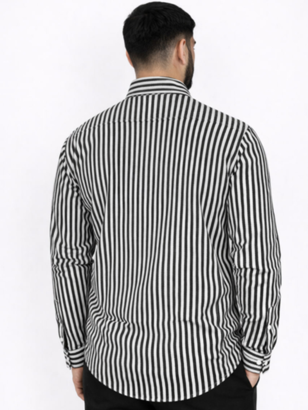 Рубашка , размер M, черная — фото 1