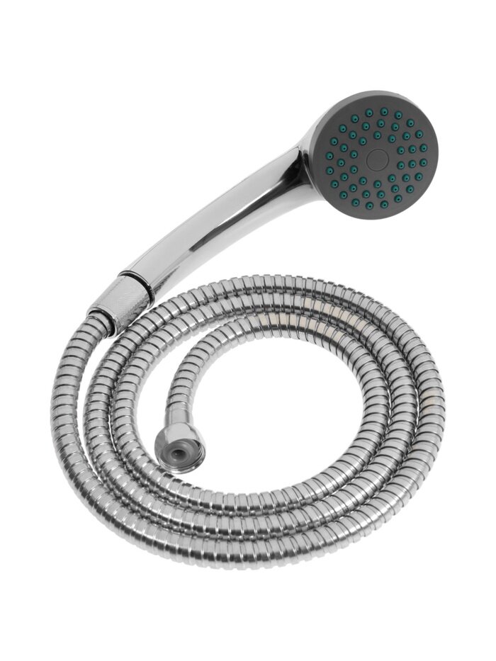 Набор для душа ZEIN Z0101, шланг 150 см, гайки металл, лейка 1 режим