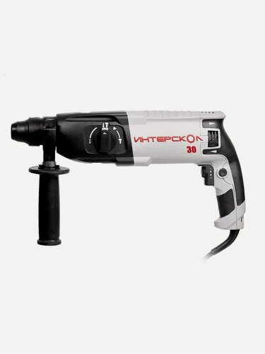 Изображение товара Перфоратор Интерскол П-30/900ЭР, SDS-plus, с кейсом, 900Вт, 1050 об/мин, 3.3 Дж