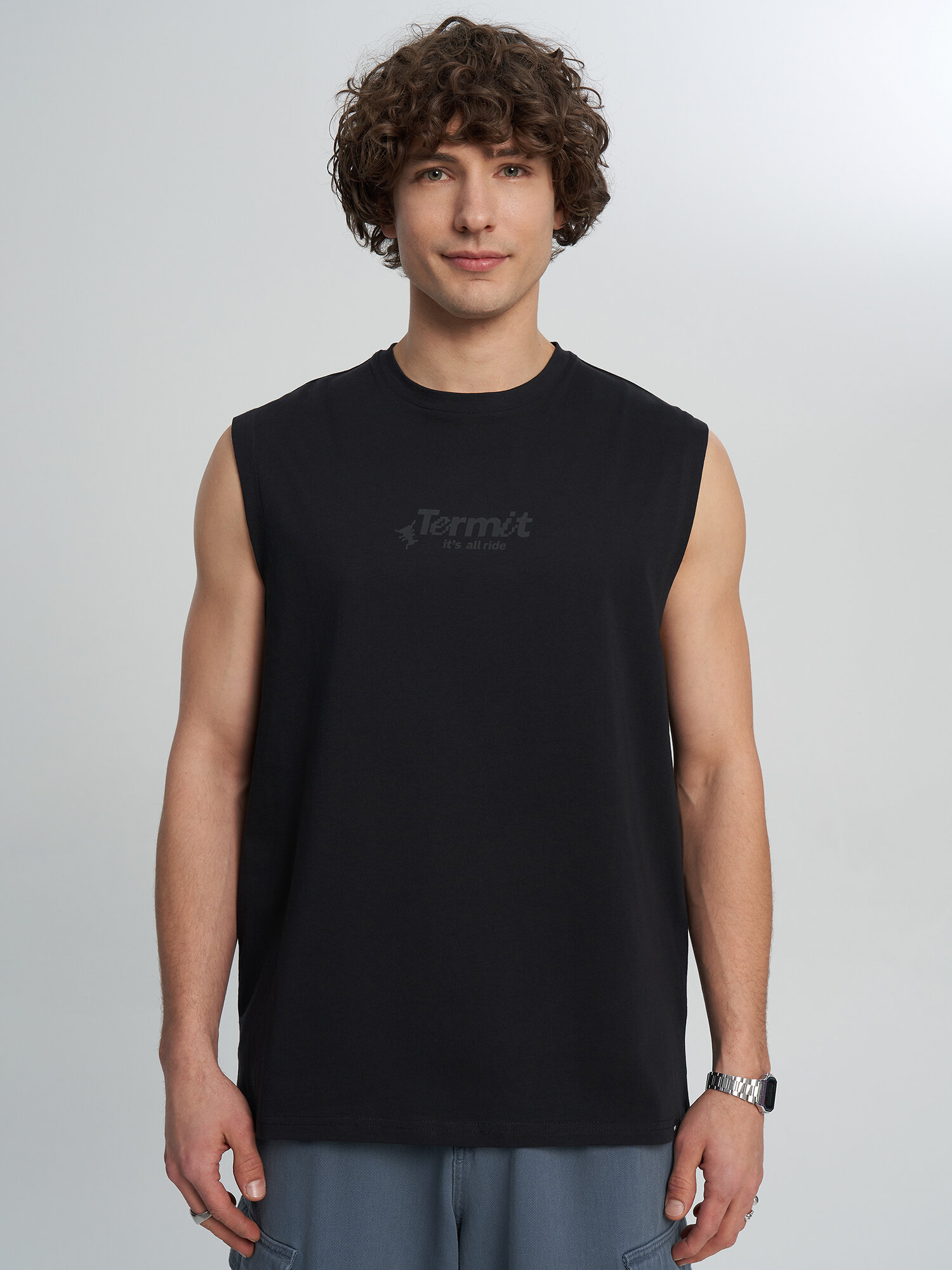 Термомайка Termit, размер 48-50, черный — фото 1