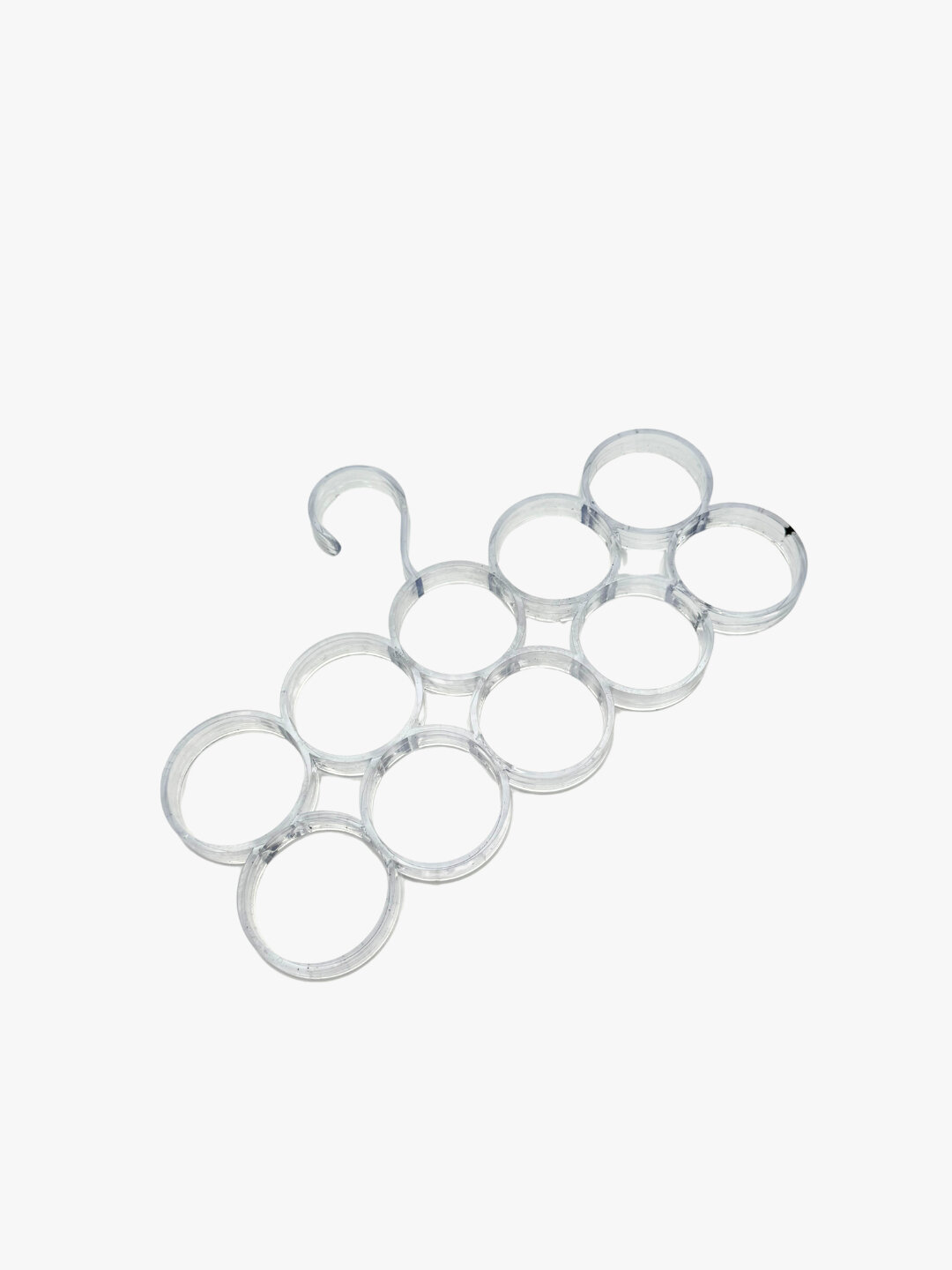 Многоуровневая пластиковая вешалка, для хранения платков и шарфов, галстука и ремней