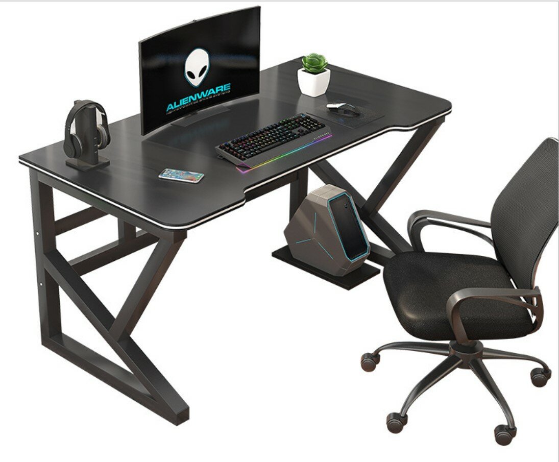 Письменный стол с полкой, для офиса, школы, компьютера , лофт