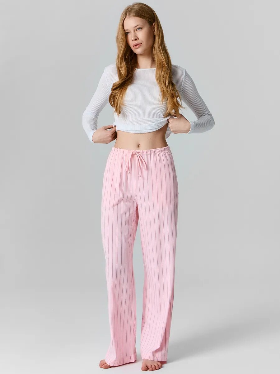 Брюки MARK FORMELLE для женщин, размер 164/170-94, розовый — фото 1