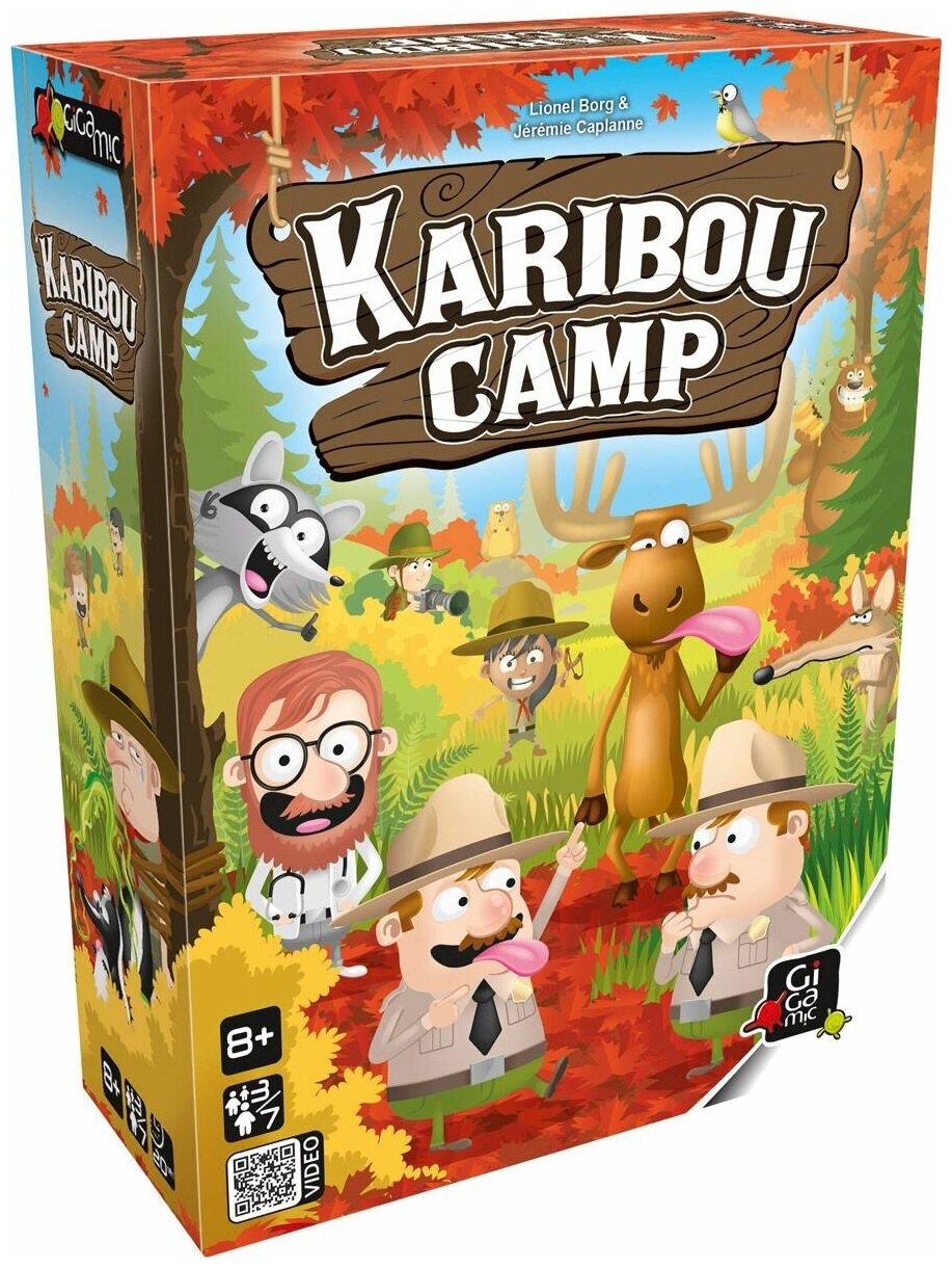Лагерь Карибу (Karibou Camp), настольная игра Стиль Жизни, от 8 лет