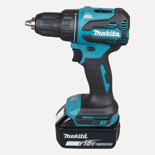 Изображение товара Дрель-шуруповерт аккумуляторная Makita LXT 18В BL XPT , 13мм, 50/27Нм DDF490Z