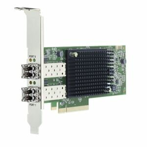 Emulex Сетевой адаптер Broadcom Emulex LPe35002-M2 Gen 7 (32GFC), 2-port, 32Gb/s, PCIe Gen4 x8, LC MMF 100m, трансиверы установлены, Upgradable to 64G {5}