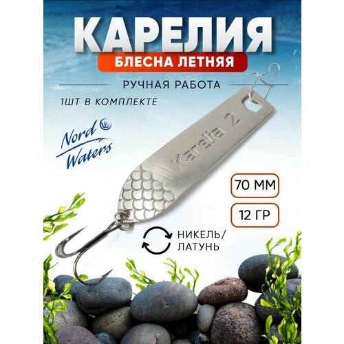 Блесна летняя колеблющаяся (колебалка) Карелия 2 PKR07001202SG