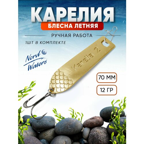 Блесна летняя колеблющаяся (колебалка) Карелия 2 PKR07001202GL