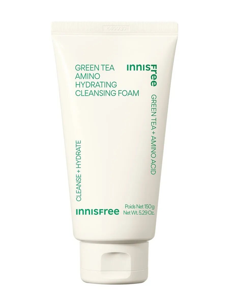 Innisfree Grean Tea Amino Hydrating Cleansing Foam Ув