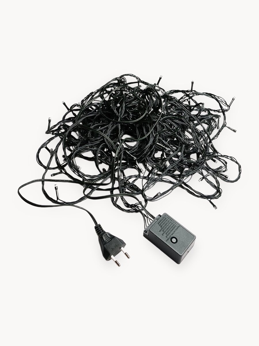 Гирлянда Нить SH Lights 200 белых LED, 20м, ILD200C-GW