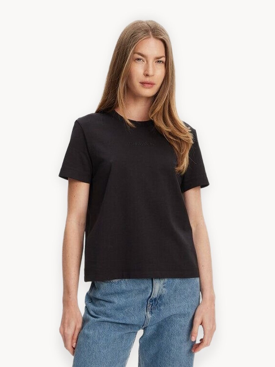 Футболка CALVIN KLEIN, размер  M, черный