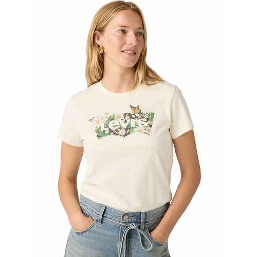фото Футболка levi's women the perfect tee, размер s, белый