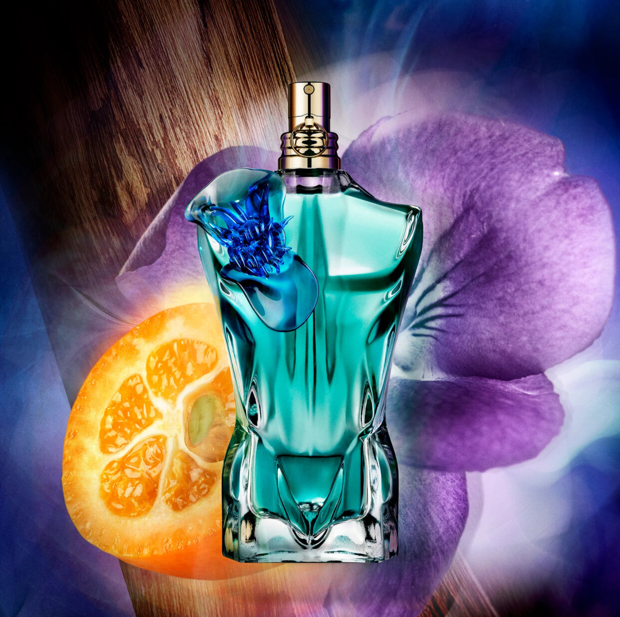 Jean Paul, GAULTIER, LE BEAU flowers edition, le parfum, роскошный и элегантный аромат для мужчин, 100 мл