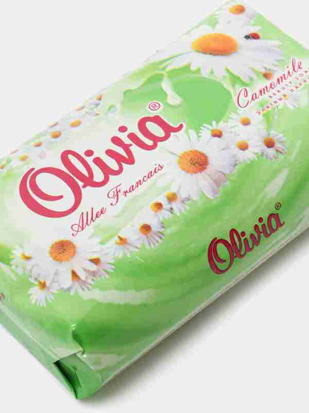 Мыло Olivia Allee Francais, с ароматом ромашки, туалетное, 90 г — фото 1