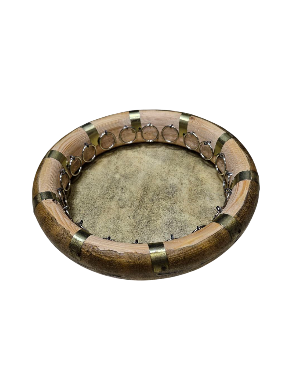 Музыкальный ударный инструмент народный Учебная дойра, 24 см — фото 1