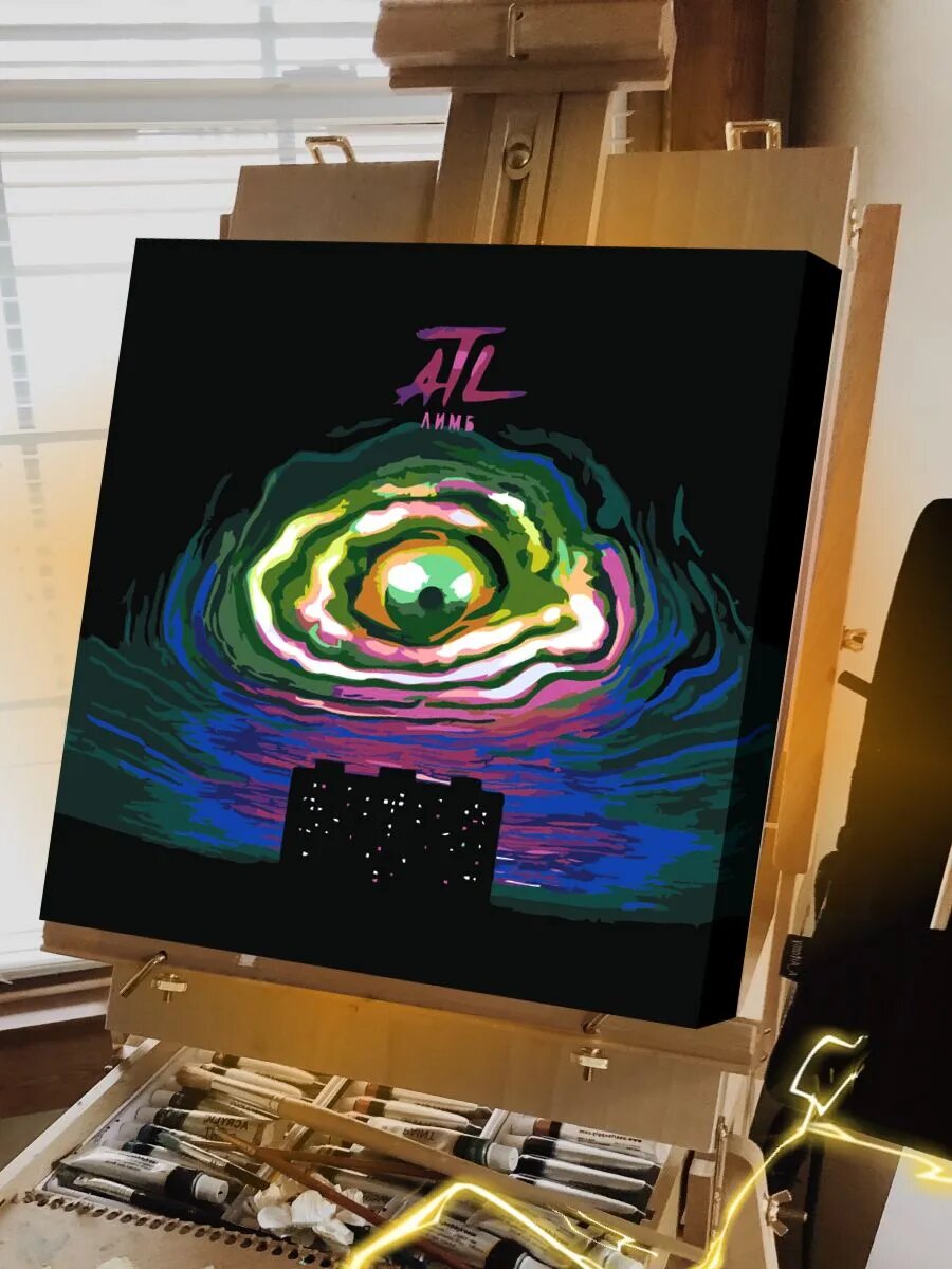 ATL картина по номерам на холсте — фото 1