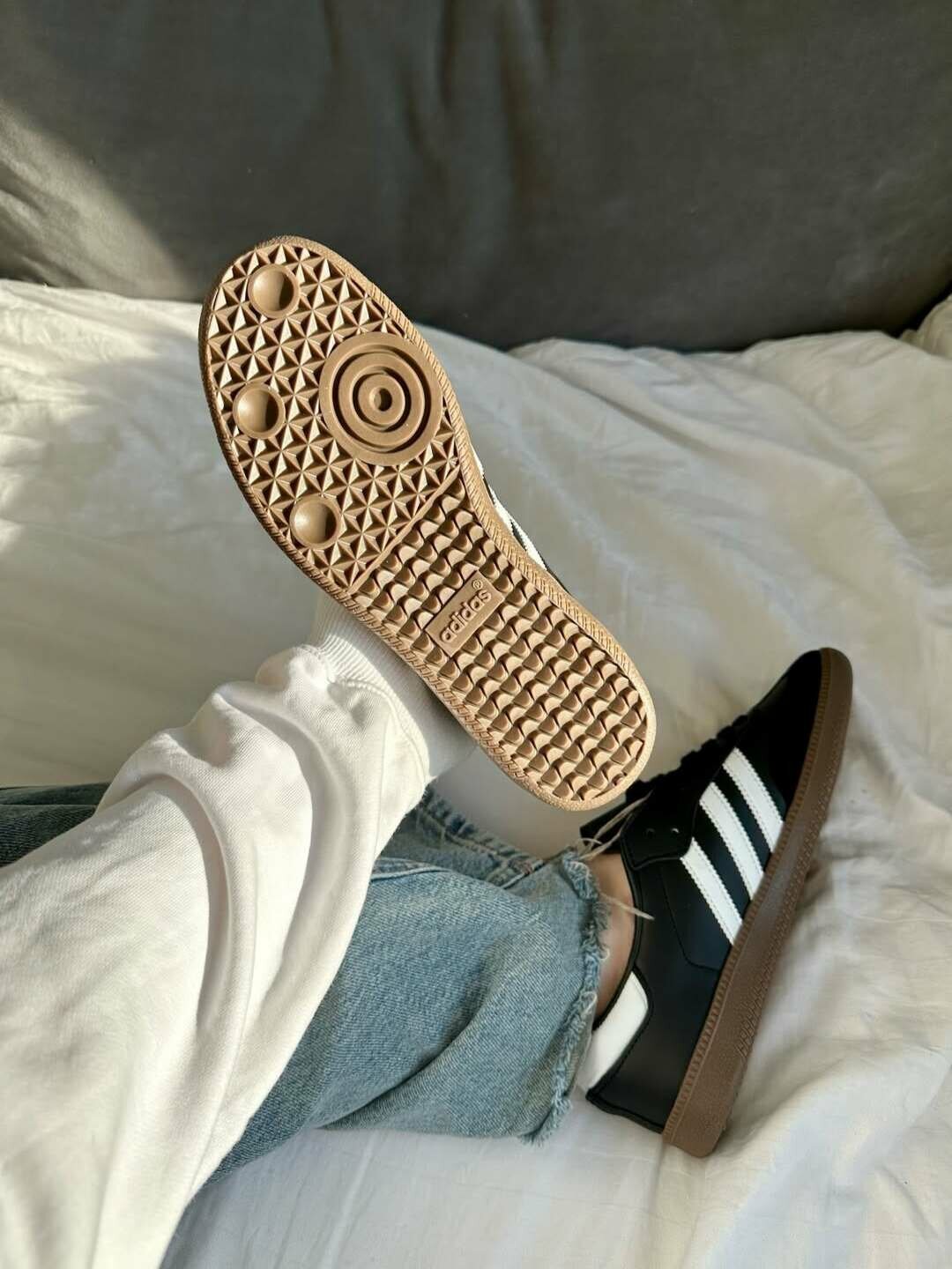 Кеды  Samba, полнота F (EU)/ на среднюю стопу, размер 40, черный — фото 1