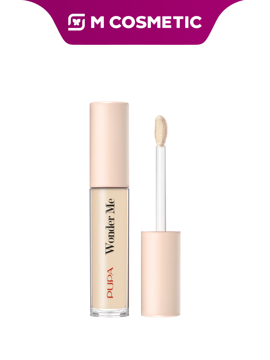 Консилер Pupa Wonder Me Fatigue Eraser №20, флюидный, для глаз и лица, 4.2 мл