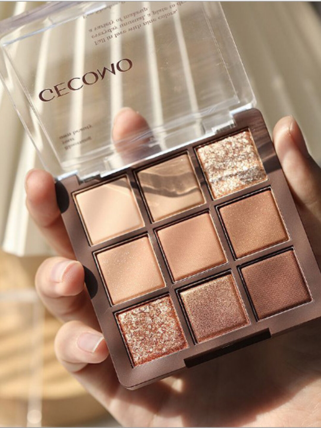 Палетка теней CECOWO профессиональная, стойкие цвета, для ежедневного и вечернего макияжа