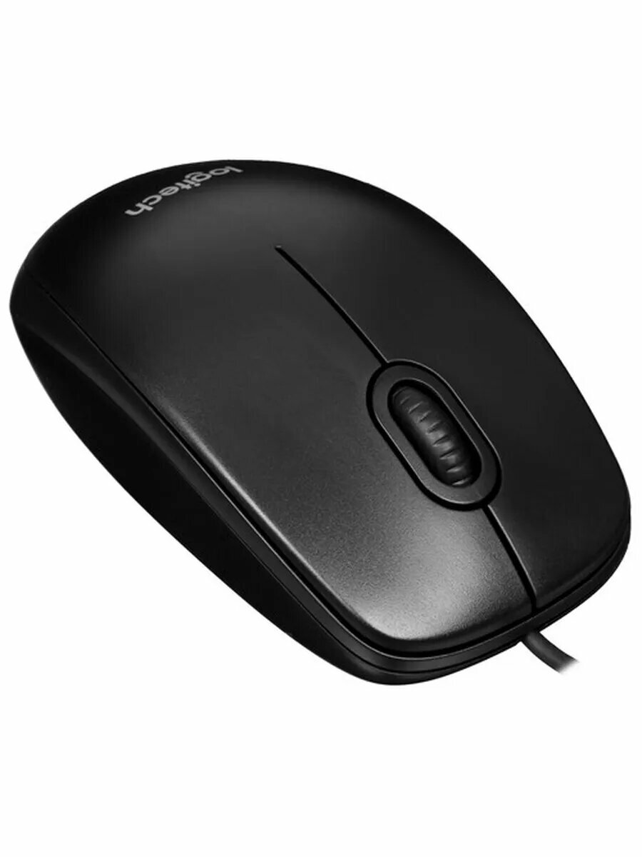 Мышь проводная Logitech M100r [910-005006] черный — фото 1