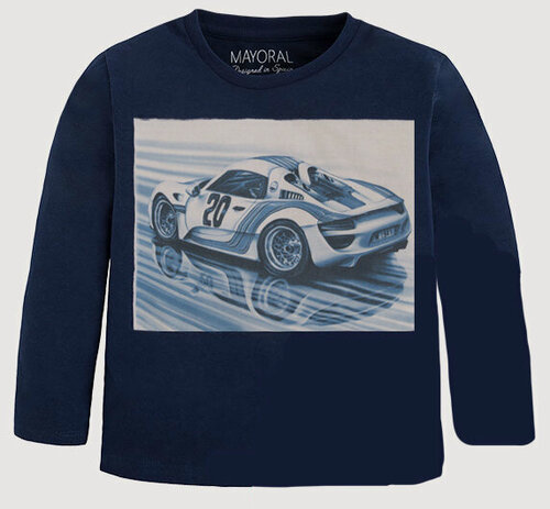 Изображение товара Лонгслив машина