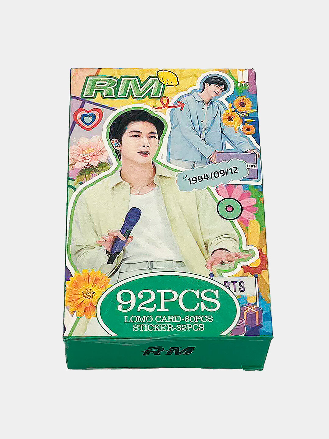 Коллекционные карты Lomo BTS K-pop, 92 шт, (60 шт. карт + 32 шт. стикера) 8.7x5.7 см, фан-карточки