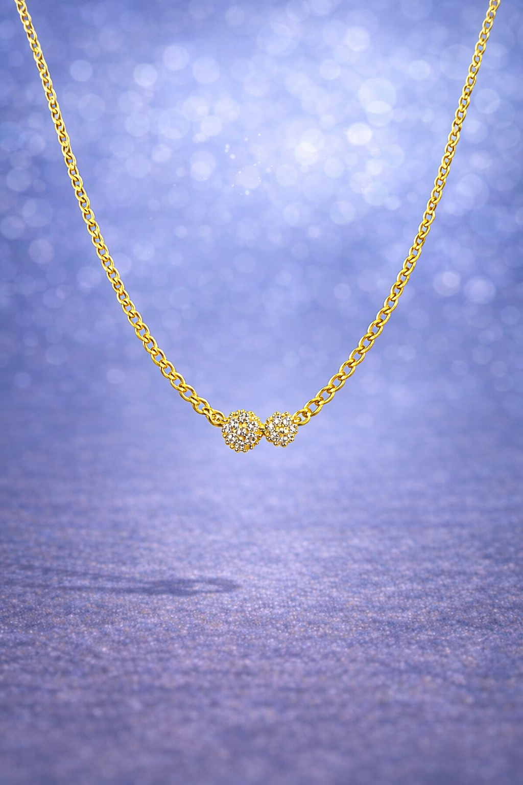 Цепь, 1 шт., длина 40 см, золотистый — фото 1