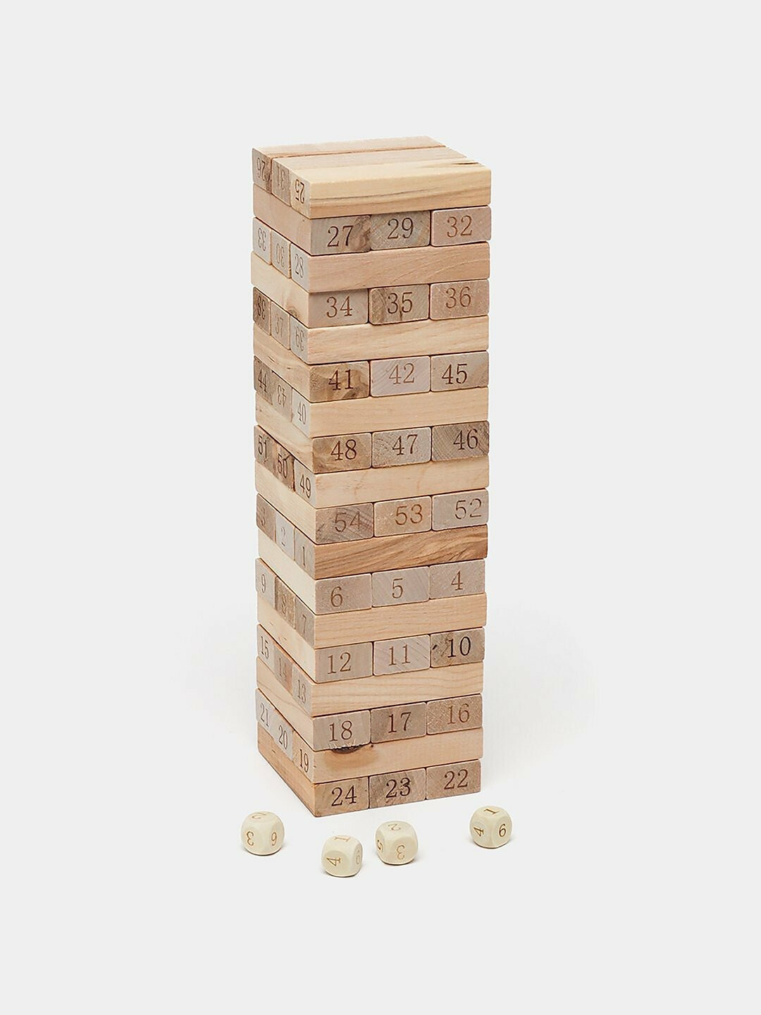 Настольная игра 2 в 1 "Падающая Башня" / "Дженга", аналог, бренд, аналог игры "Дженга" — фото 1