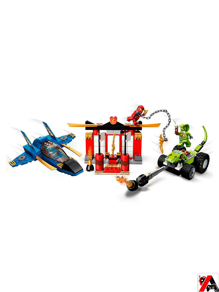 Конструктор Ниндзяго Раллийный мотоцикл Коула — фото 1