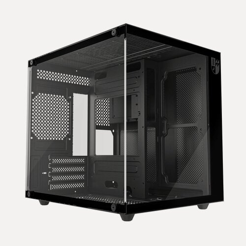Изображение товара Корпус компьютерный Iron Pride "INWADER Q3S", black, Midi-Tower