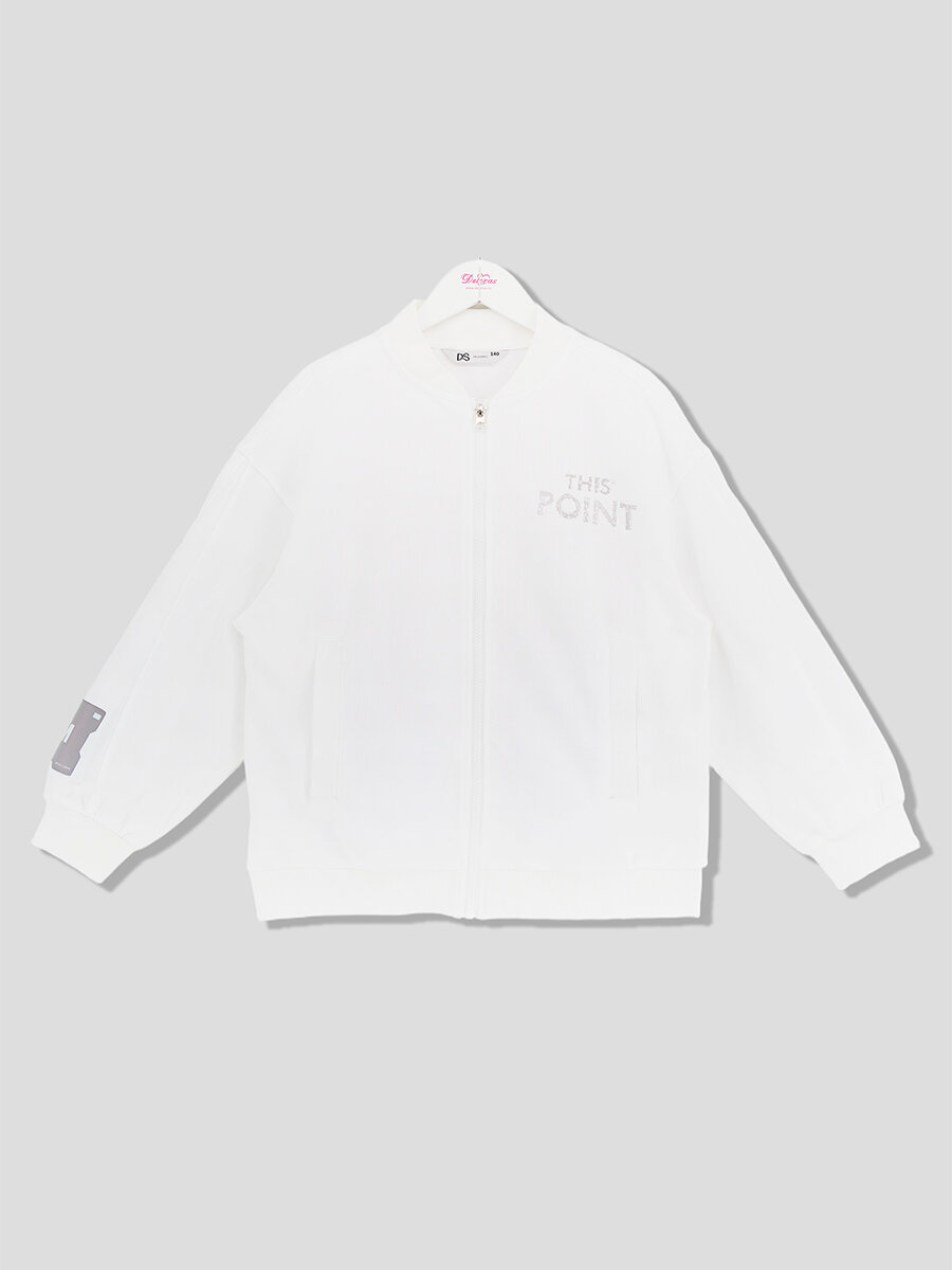 Толстовка Deloras, Белый, 158 — фото 1