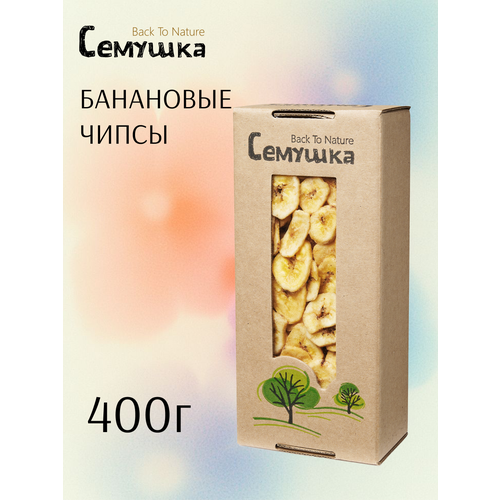 фото Чипсы семушка банановые, банан, 400 г