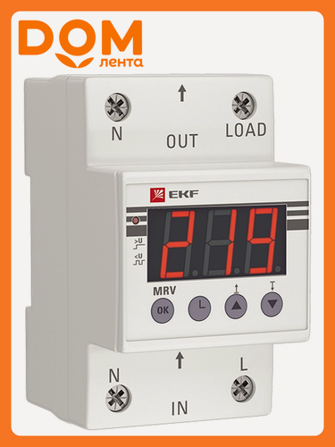 Изображение товара Реле напряжения PROxima MRV 63A с дисплеем