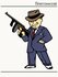 Термонаклейка для одежды и аксессуаров DTF-печать Fallout