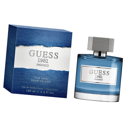 фото Мужской аромат гесс 1981 индиго мужские 100 мл - guess indigo for men туалетная вода