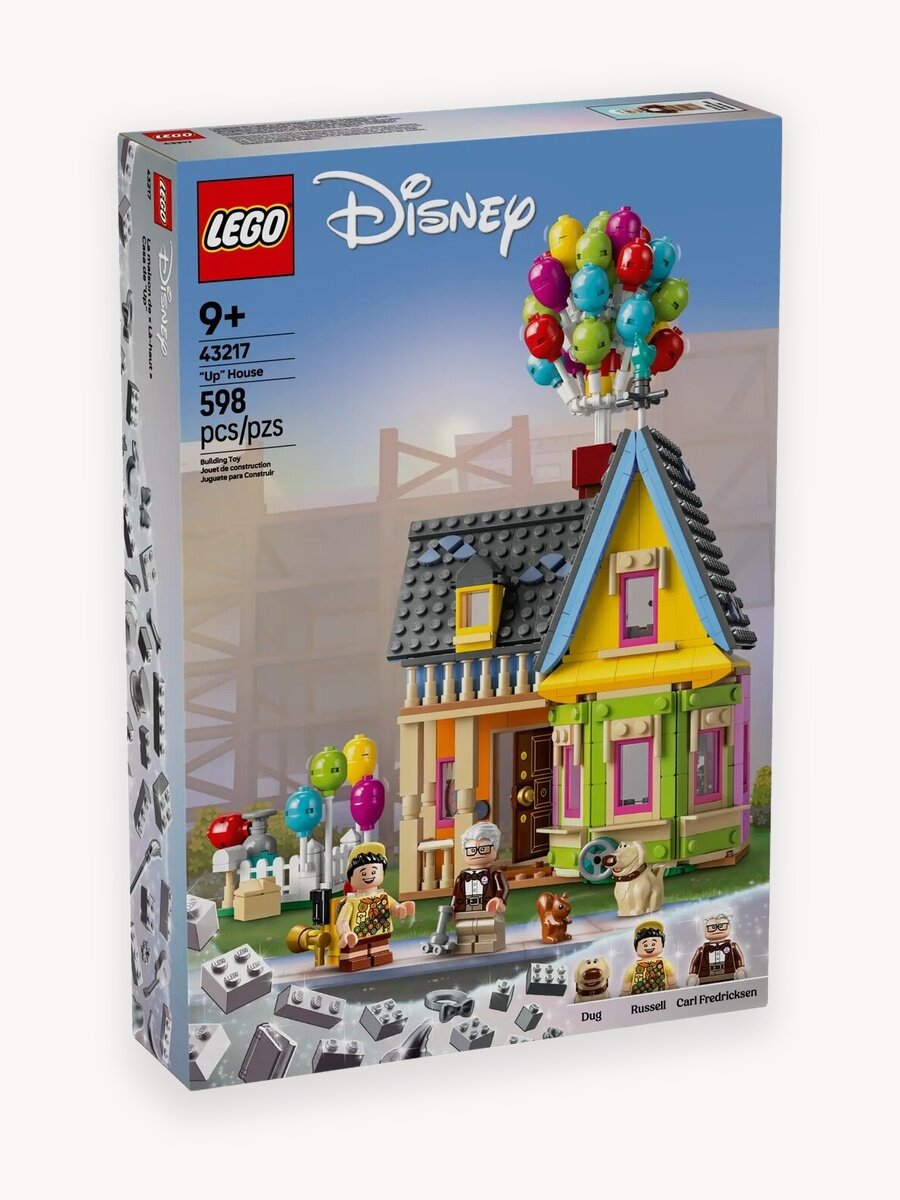 Конструктор LEGO Disney Princess™ 43217 Дом из мультфильма Вверх, 598 дет.