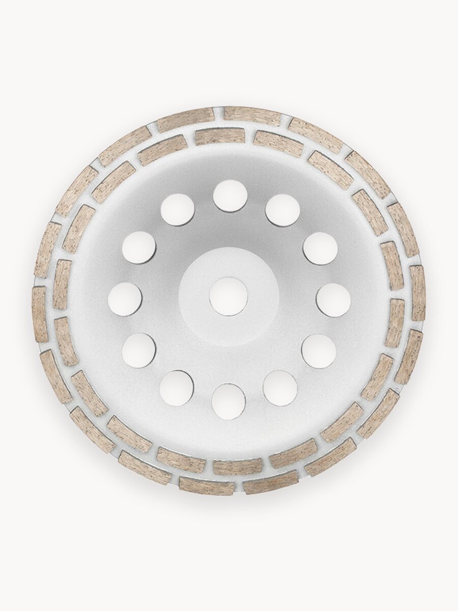 Чашка алмазная двухрядная 230 мм VIRA