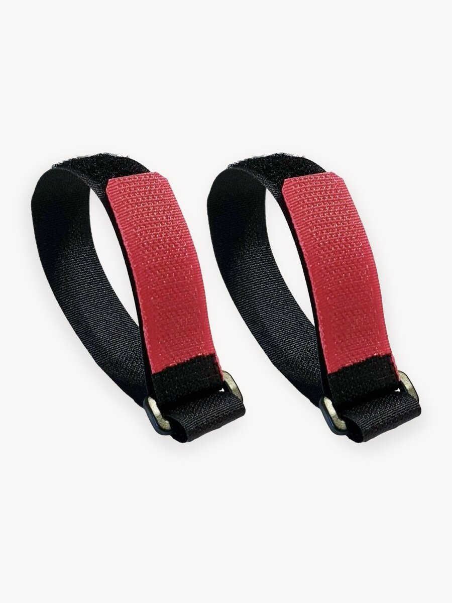 Зажим-липучка, связки для лыж TREK. В комплекте 2 шт. Длина 28 см. Ширина 2 см.