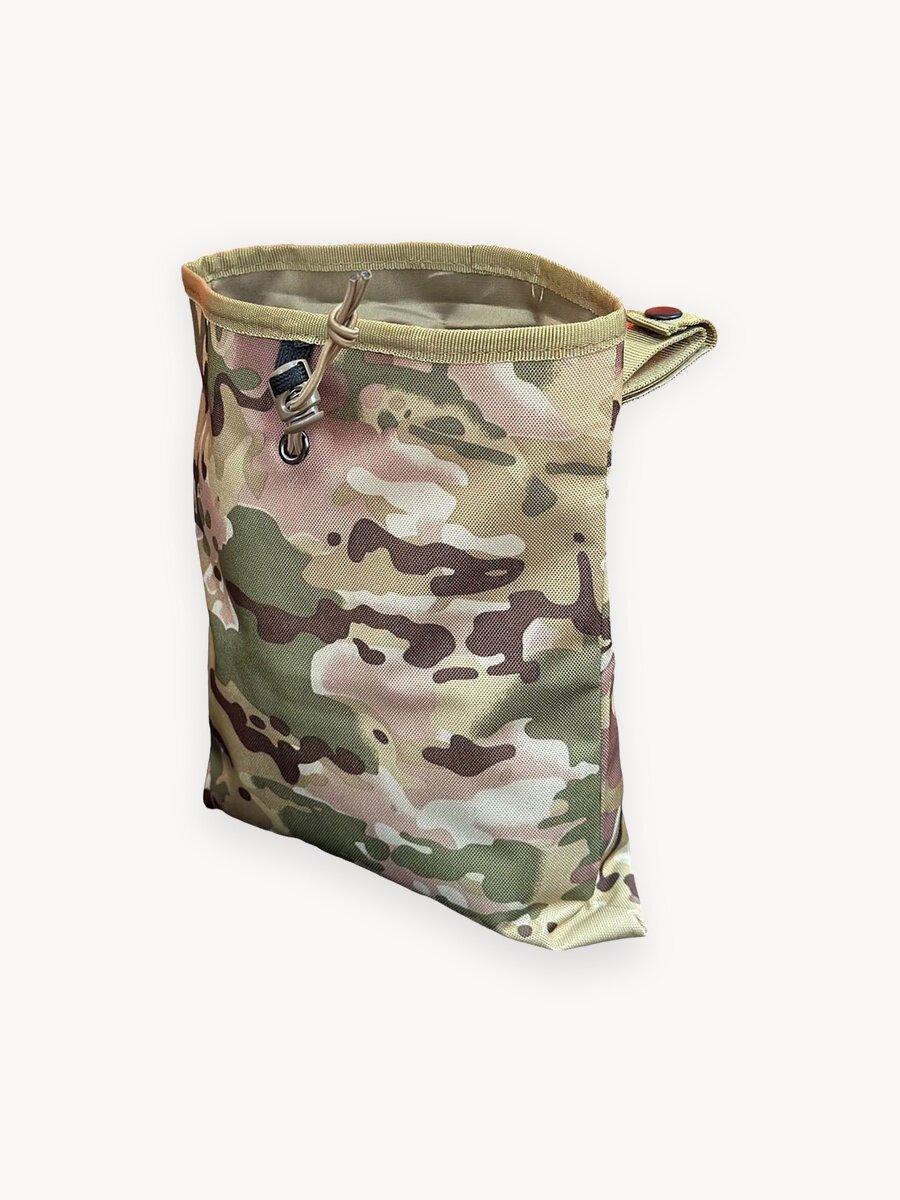 Подсумок под сброс гильз и магазинов (цвет мультикам), размер 29,5х24,5см