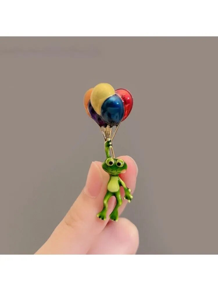 Брошь, многоцветный — фото 1
