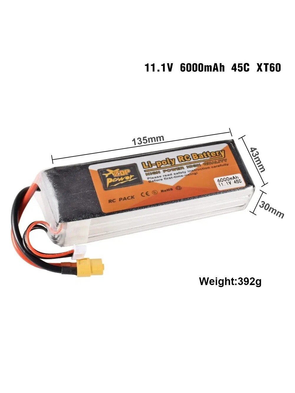 9IMOD 3S RC Lipo аккумулятор 11,1 В 650-6000 мАч 25C-75C с разъемом XT30 XT60 T Plug JST