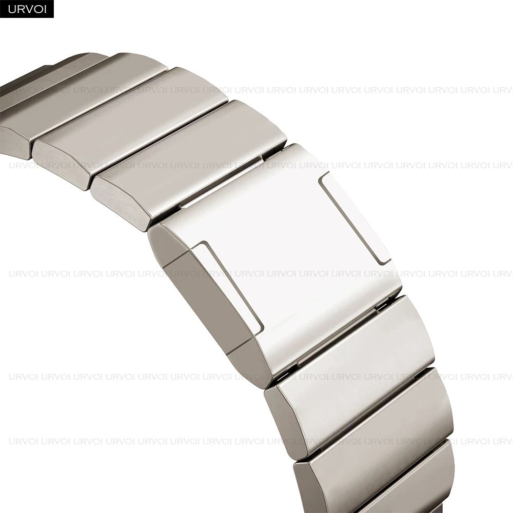 Ремешок URVOI Link для Apple Watch из нержавеющей стали